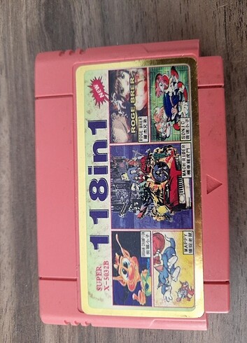 Nostalji Atari Oyunu 118 in 1 kaseti