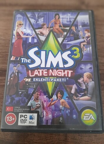 Pc Oyunu orijinal the sims 3 late night eklenti paketi 