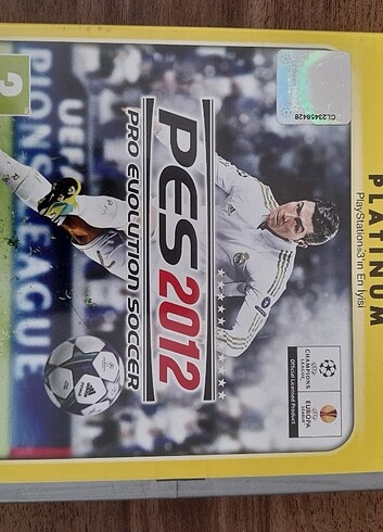 Ps3 Orijinal PES 2012 ikinci el 