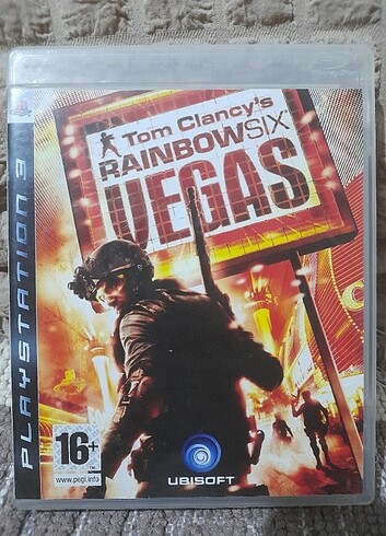 Ps3 orijinal Tom Clancy's Rainbowsix vegas oyunu