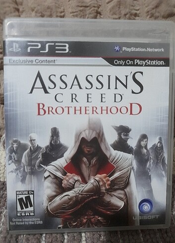 Ps3 Orijinal Assassin's Creed brotherhood Oyunu..oyun çok temiz