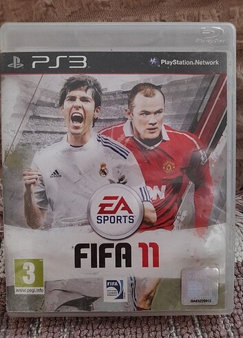 Ps3 Orijinal FIFA 11 futbol oyunu..