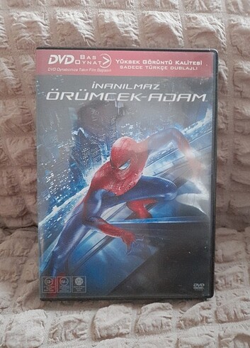 Orijinal iNANILMAZ ÖRÜMCEK ADAM Dvd'si..2.el temiz kullanılmış d