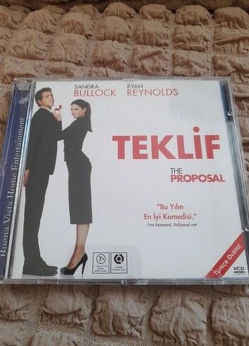 Orijinal VCD TEKLiF [THE PROPOSAL] Filmi