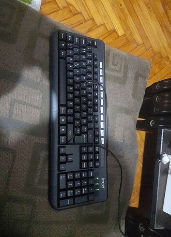 INCA IK-274FU F/USB Türkçe Karakter Multimedya Silinmez Tuş Klav