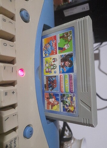 Nostalji Atari 8000000 in 1 oyun kaseti..Başta spiderman ve alad