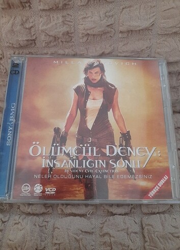 VCD Orijinal ÖLÜMCÜL DENEY:İNSANLIĞIN SONU [RESİDENT EVİL;EXTİN