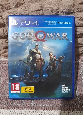 Orijinal PS4 GOD OF WAR OYUN KUTUSU.CD YOKTUR..Sadece boş kutudu