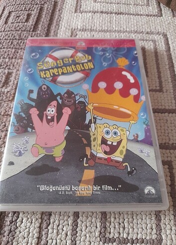 ORİJİNAL DVD SÜNGERBOB KAREPANTOLON ÇİZGİ FİLMİ ANİMASYON FİLMİ 