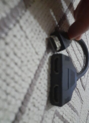 HDMI ÇOKLAYICISI ADAPTÖR KABLO..1 HDMI GİRİŞİNİ 2 GİRİŞE ÇEVİRİC