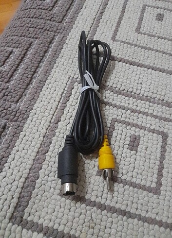 VIDEO TO RCA Cable DVD CORD SVHS S-VHS M/M TV 4PIN MALE TV LCD..