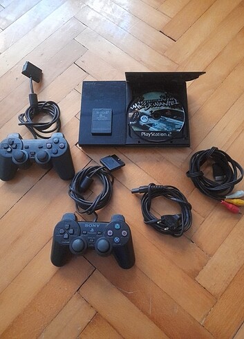 Orijinal PS2 PLAYSTATİON 2 Slim SCPH-90004 çipli (kopya oyun oyn