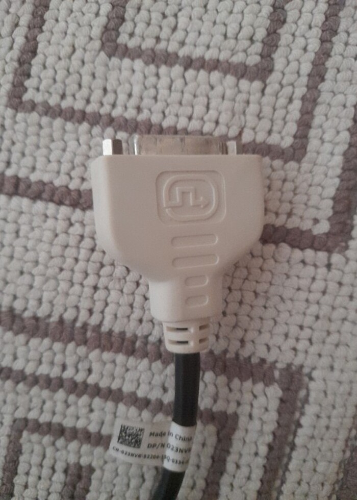 DVI TO DisplayPort Kablosu..Dönüştürücü kablo..Uygun uyumlu ciha - Görsel 2