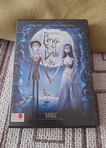 DVD Orijinal ÖLÜ GELİN [CORPSE BRİDE] TİM BURTON Filmi Türkçe Du