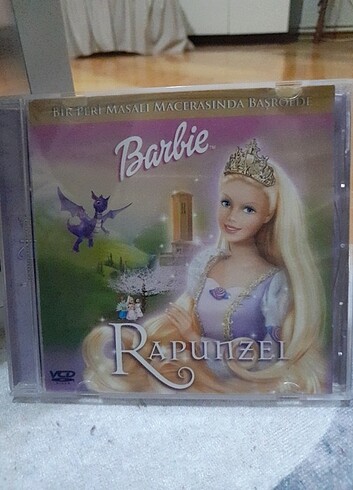 ORİJİNAL VCD BARBİE [RAPUNZEL] Çizgi Filmi Animasyon Filmi..TÜRK