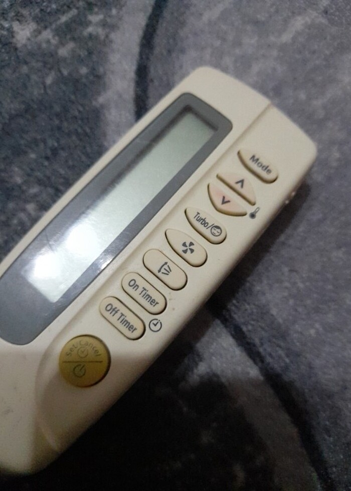 2.EL RETRO SAMSUNG KLİMA KUMANDASI. - Görsel 3