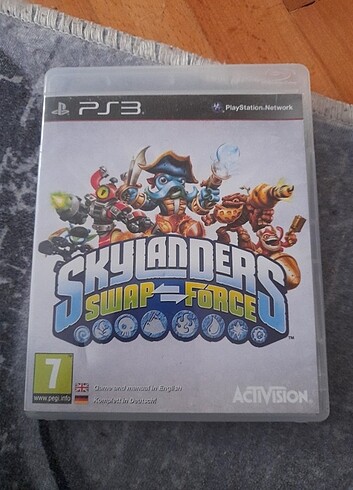 ORİJİNAL PS3 SKYLANDERS SWAP FORCE OYUNU..Orijinal kutusuyla bir