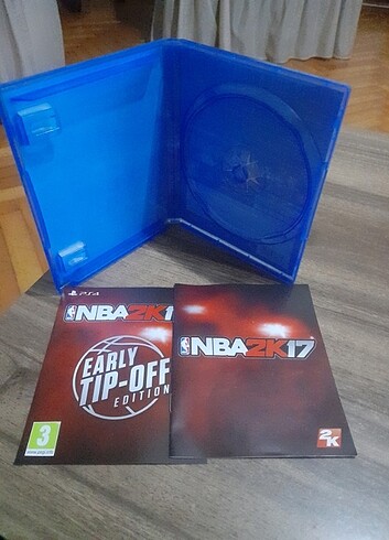 Beden Orijinal PS4 NBA2K17 Boş oyun kutusu+kitapçık..OYUN,CD YOKTUR..S