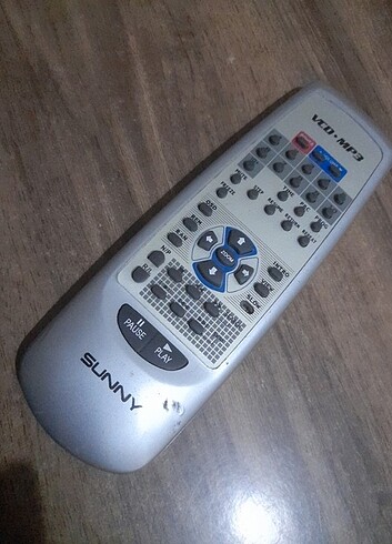 RETRO SUNNY MARKA VCD MP3 UZAKTAN KUMANDASI..Hangi cihaz uyumlu