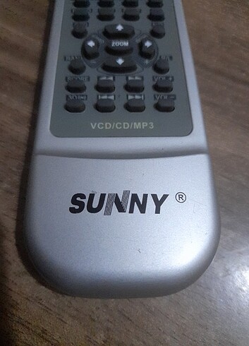 Sunny RETRO SUNNY MARKA KM-168 MODEL VCD-CD-MP3 UZAKTAN KUMANDASI..Han