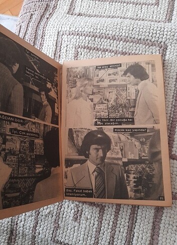 Beden Renk Antika CEP FOTOROMAN TESADÜFEN SEÇİLMİŞ BİRİ..7 Mayıs 1979 basım