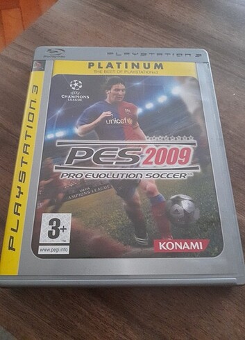 Orijinal PS3 PES 2009 PRO EVOLUTİON SOCCER 2009 Boş oyun kutusu.