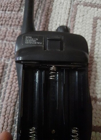 TECHNOVA Marka mini el telsizi..Elimdeki pillerle denedim sıkınt - Görsel 3