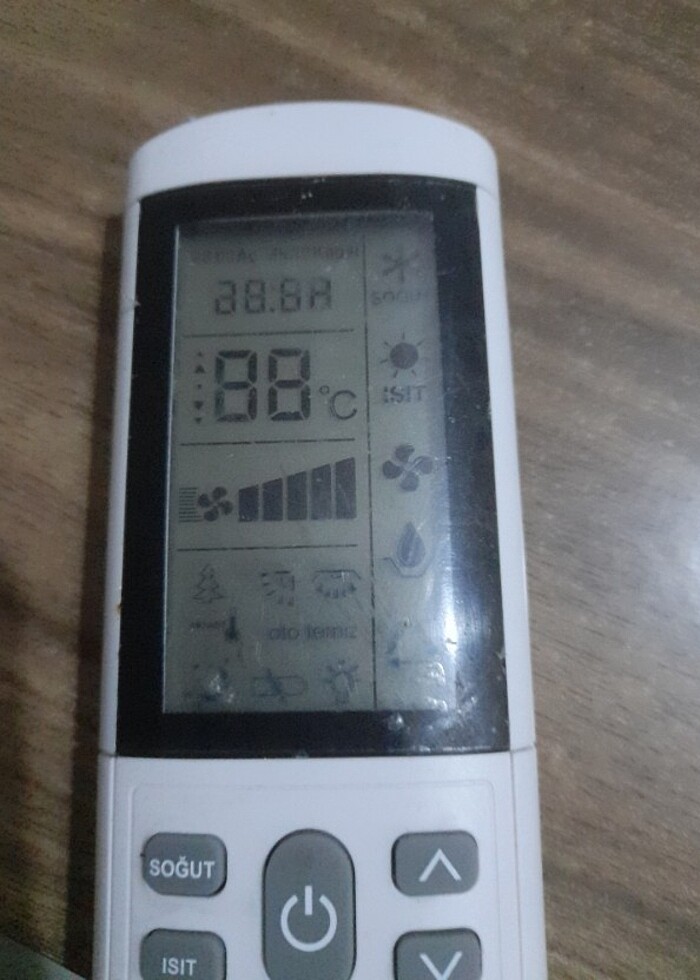 ORİJİNAL VESTEL KLİMA UZAKTAN KUMANDASI [pilleri yoktur]..Denedi - Görsel 2