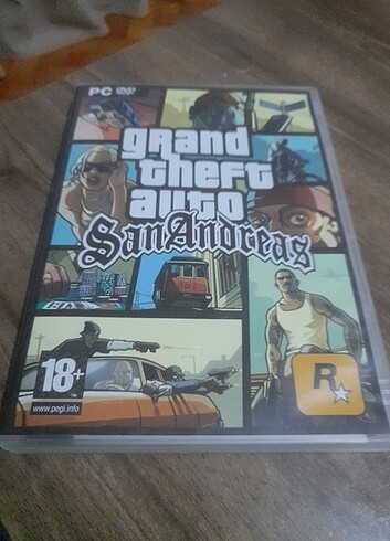 ORiJiNAL PC GRAND THEFT AUTO [GTA] SAN ANDREAS OYUNU..