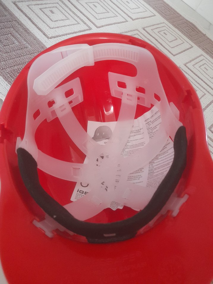 ESSAFE EMNİYET ŞAPKASI HE2538-GE1539..C0121 EN397..52-64 cm. - Görsel 4