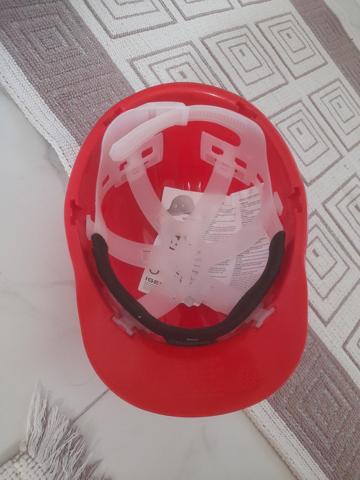 ESSAFE EMNİYET ŞAPKASI HE2538-GE1539..C0121 EN397..52-64 cm. - Görsel 3