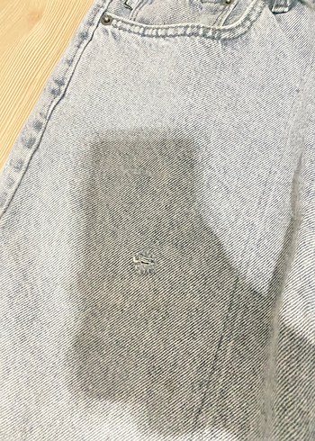 Gri erkek kot bol pantolon - Görsel 6