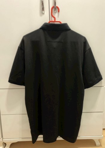 Düğmeli Siyah Erkek Polo Tişört - Görsel 4