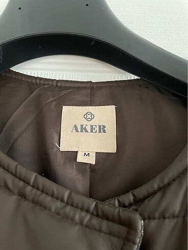m Beden Aker deri şişme mont