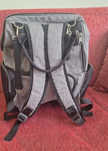 Gri Baskılı MCD Bebek Çantası - Görsel 2