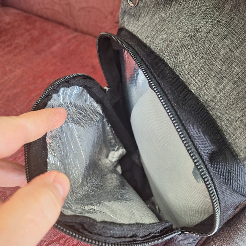 Gri Baskılı MCD Bebek Çantası - Görsel 4