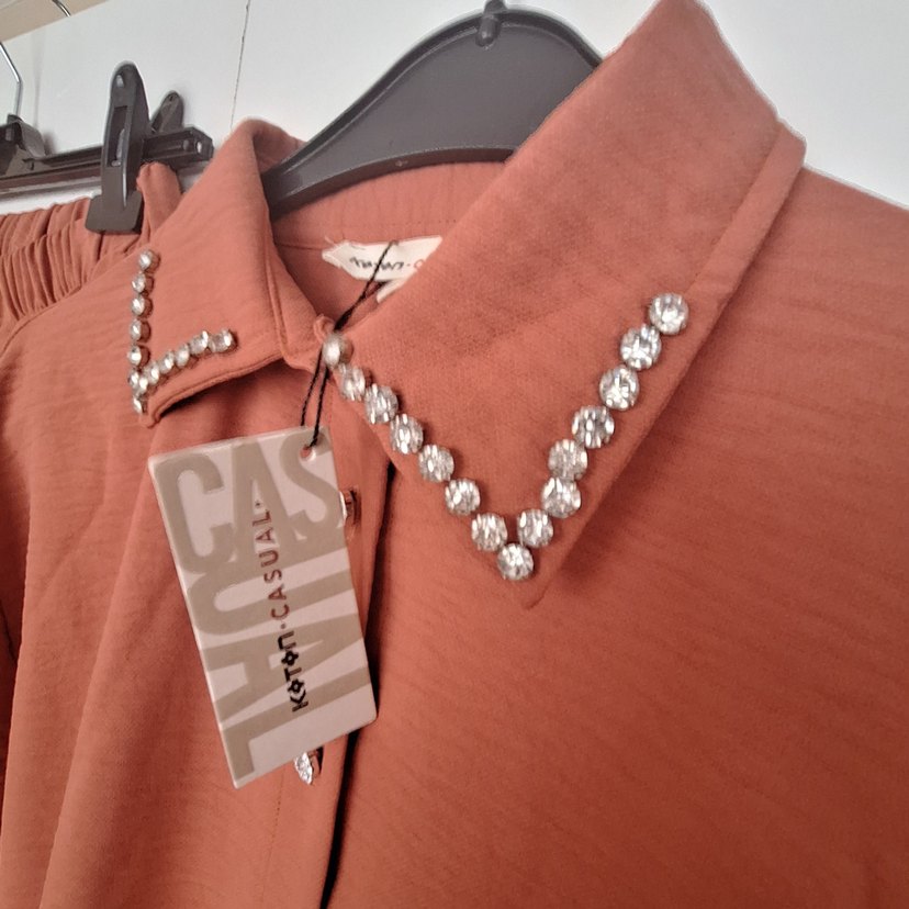 Kadın Gömlek pantolon takim - Görsel 2