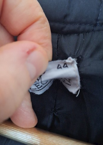 Düğmeli Siyah Kadın Uzun Kışlık Mont - Görsel 3