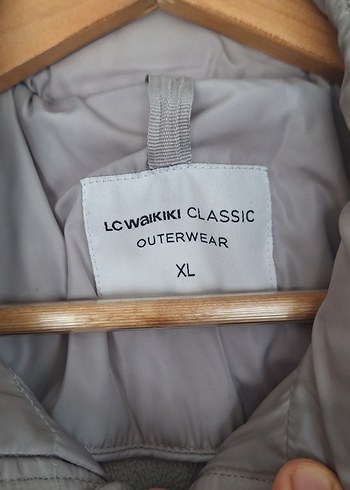 Bej Kapüşonlu Erkek Mont - Görsel 2