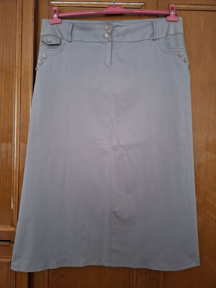 Bej Kadın Etek - Görsel 2