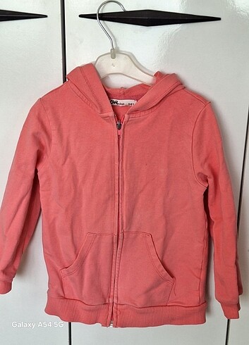 Kiz bebek kapşonlu sweat