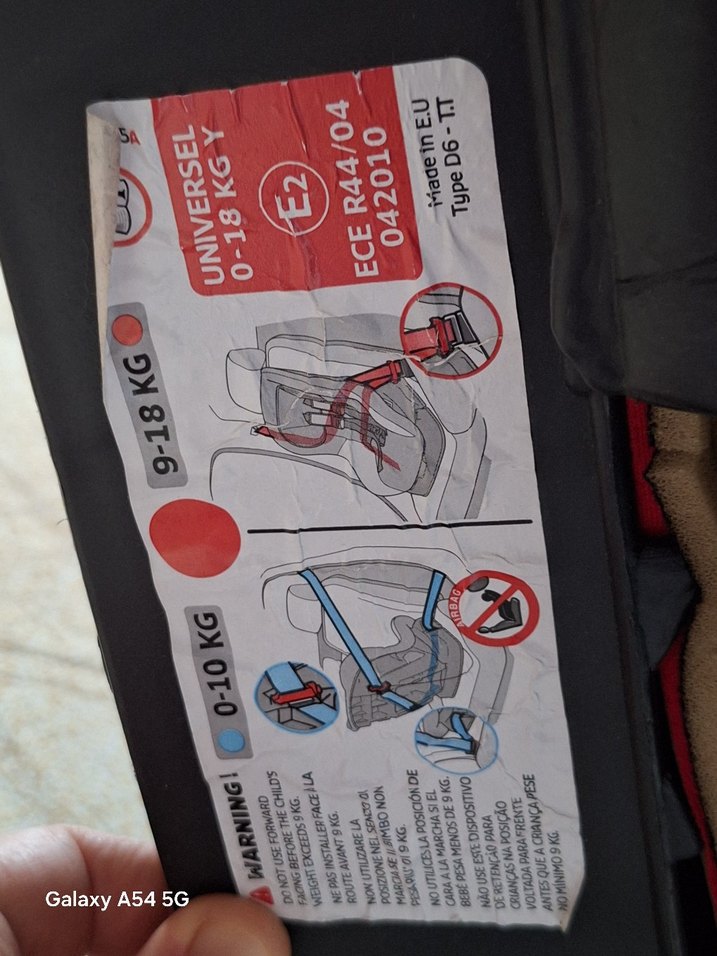 Kırmızı Çocuk Araba Koltuğu - Görsel 5