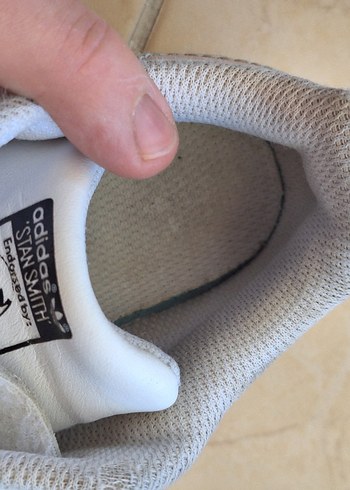 Kız Çocuk Beyaz Cırt Cırtlı Spor Ayakkabı - Görsel 6