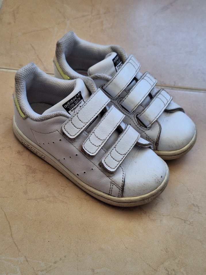 Kız Çocuk Beyaz Cırt Cırtlı Spor Ayakkabı - Görsel 2