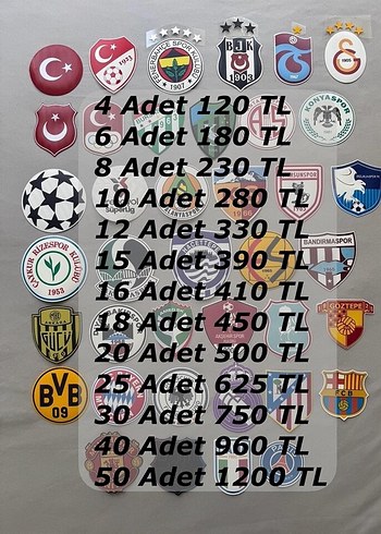 YENİ ARMALAR GELDİ. Kabartma arma(ütü baskı) - Görsel 2