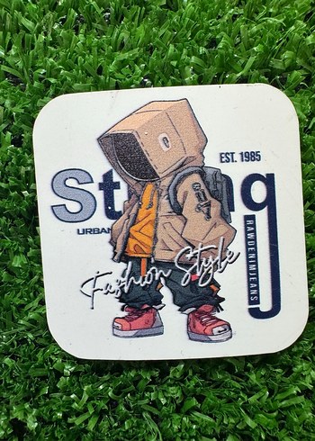 Ütü ile yapışan yüksek baskı etiketler 4,5x4,5 cm - Görsel 20