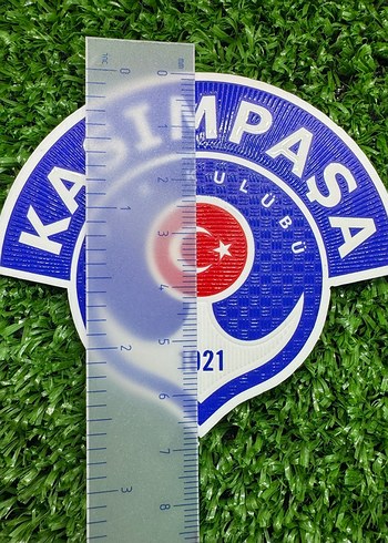 4 adet fiyatıdır. Ütü ile yapışan kabartma arma - Görsel 2