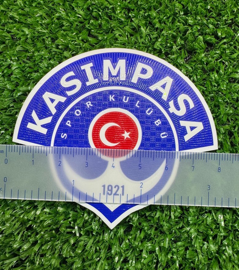 4 adet fiyatıdır. Ütü ile yapışan kabartma arma - Görsel 3