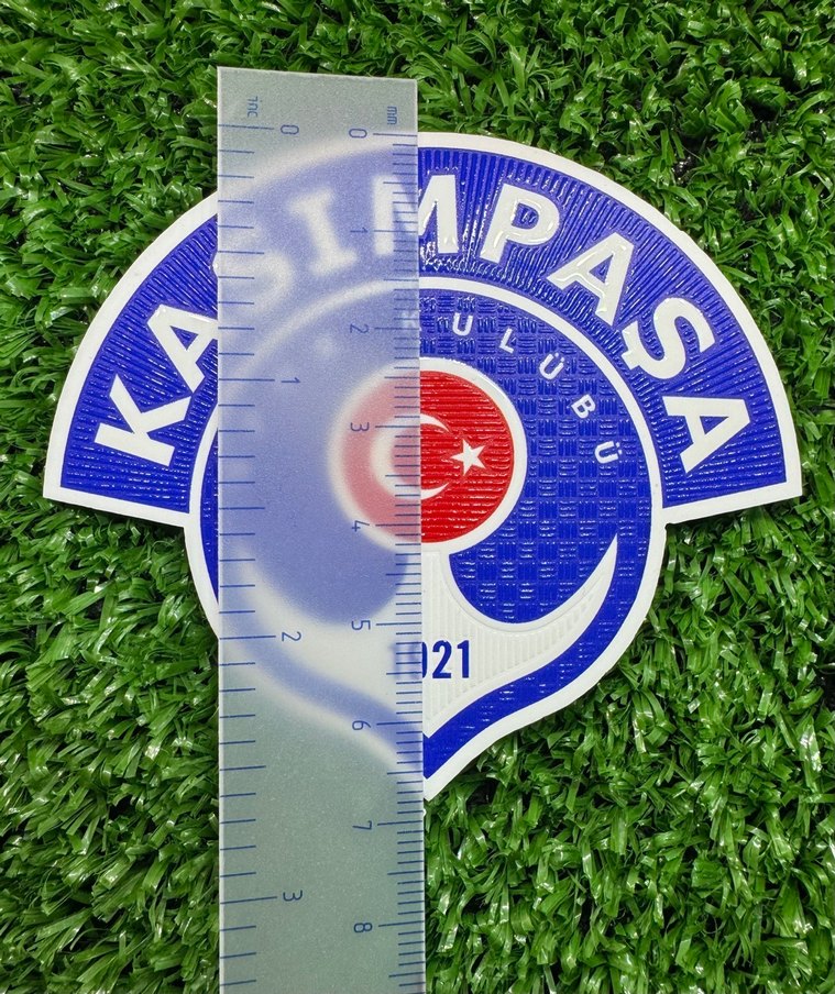 4 adet fiyatıdır. Ütü ile yapışan kabartma arma - Görsel 2