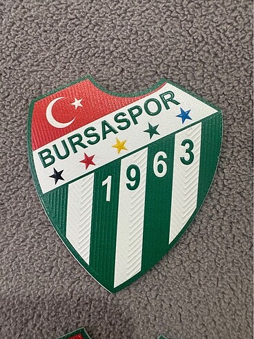 Diğer 4 adet bursaspor kabartma arma